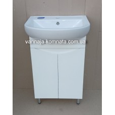 Тумба Аляска плюс Т-1 з умивальником Артеко 50 (Arteco 50)